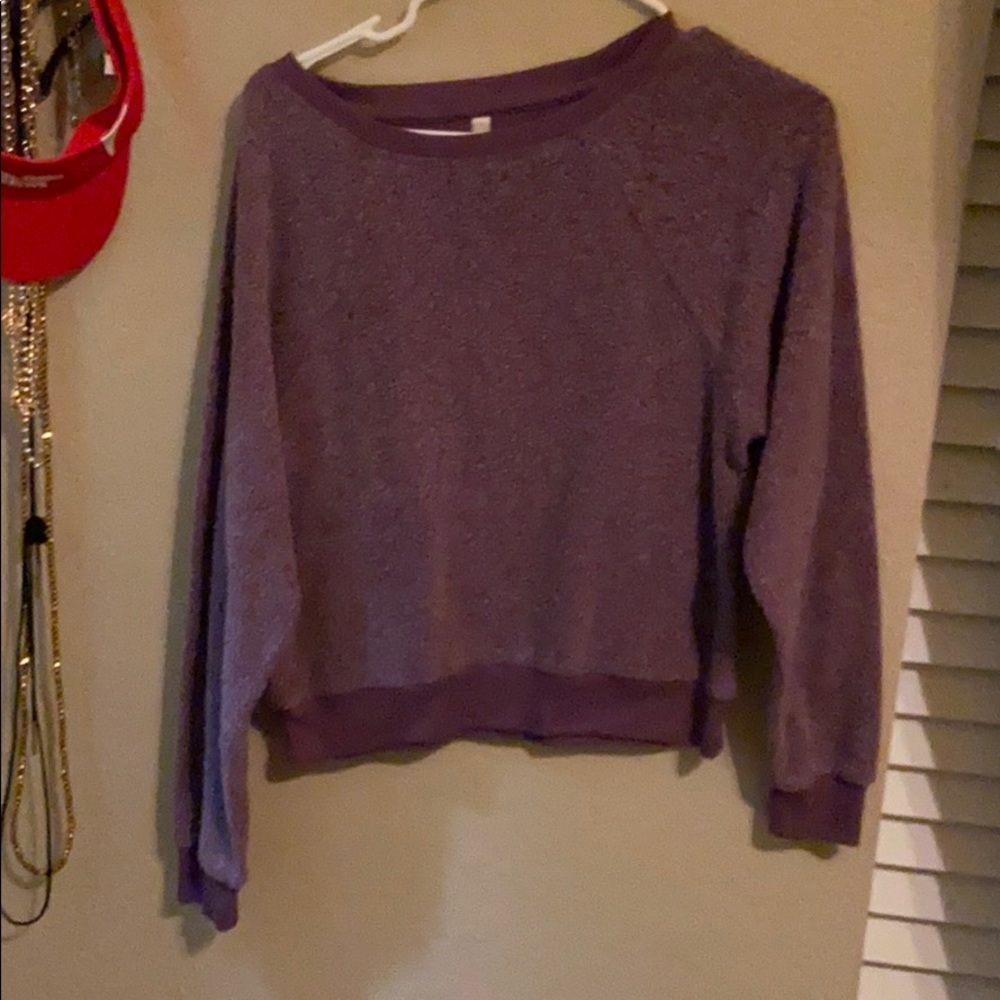 purple aeropostale sweater